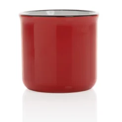 Kubek ceramiczny 280 ml / Czerwony P434.034