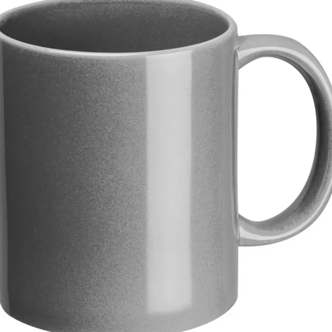 Kubek ceramiczny 300 ml DEREK / Szary 8373507