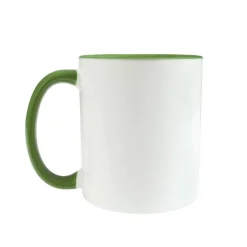 Kubek ceramiczny 350 ml | Nerita / Jasnozielony VA073-10
