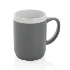 Kubek ceramiczny 300 ml / Szary P434.092