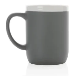 Kubek ceramiczny 300 ml / Szary P434.092