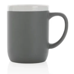 Kubek ceramiczny 300 ml / Szary P434.092