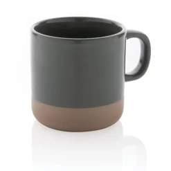 Kubek ceramiczny 300 ml / Szary P434.112