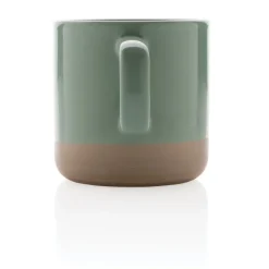 Kubek ceramiczny 300 ml / Zielony P434.117