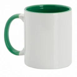 Kubek ceramiczny 350 ml / Zielony V9504-06