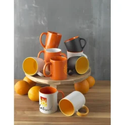 Kubek ceramiczny Riviera / Czarny 10047601