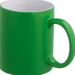 Kubek ceramiczny THESSALONIKI 300 ml / Zielony 087209