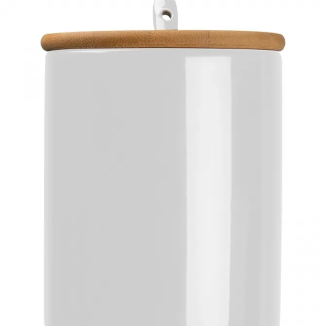 Kubek ceramiczny z łyżeczką 300 ml LOTHAR / Biały 8296906