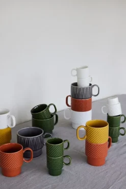 Kubek do herbaty COFFEE & MORE 2-szt, szary / Szary 5018502-