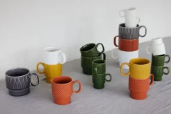 Kubek do herbaty COFFEE & MORE 2-szt, szary / Szary 5018502-
