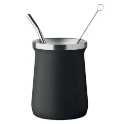 Kubek do herbaty yerba mate / Czarny MO2776-03