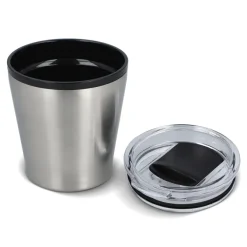 Kubek do kawy na wynos 180ml / Srebrny LT98763-N0005