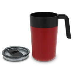 Kubek do kawy o podwójnych ściankach 400ml / Ciemnoczerwony LT98834-N0020