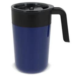 Kubek do kawy o podwójnych ściankach 400ml / Ciemnoniebieski LT98834-N0010