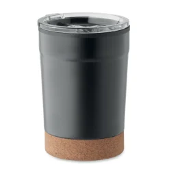 Kubek dwuściankowy 300 ml / Czarny MO2187-03