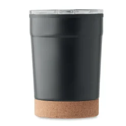 Kubek dwuściankowy 300 ml / Czarny MO2187-03