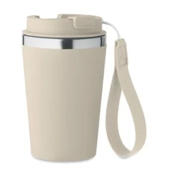 Kubek dwuścienny 350 ml / Bezowy MO2317-13