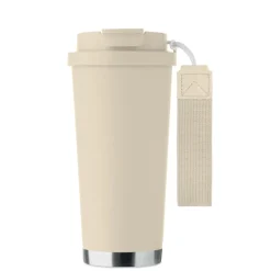Kubek dwuścienny 500 ml / Bezowy MO2662-13