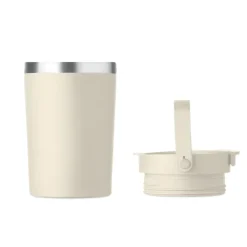 Kubek dwuścienny 350 ml / Bezowy MO2922-13