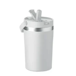 Kubek dwuścienny 350 ml / Bialy MO2922-06