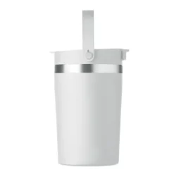 Kubek dwuścienny 350 ml / Bialy MO2922-06