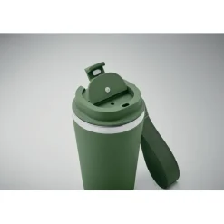 Kubek dwuścienny 350 ml / Ciemnozielony MO2317-60