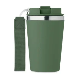 Kubek dwuścienny 350 ml / Ciemnozielony MO2317-60