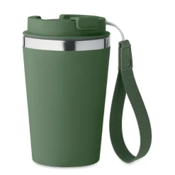 Kubek dwuścienny 350 ml / Ciemnozielony MO2317-60