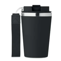 Kubek dwuścienny 350 ml / Czarny MO2317-03