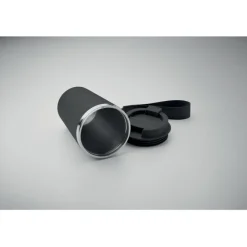 Kubek dwuścienny 350 ml / Czarny MO2317-03