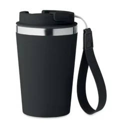 Kubek dwuścienny 350 ml / Czarny MO2317-03