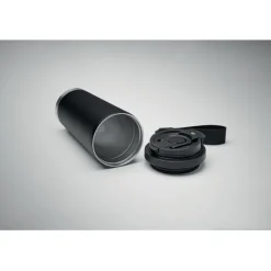Kubek dwuścienny 500 ml / Czarny MO2662-03