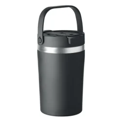 Kubek dwuścienny 350 ml / Czarny MO2922-03