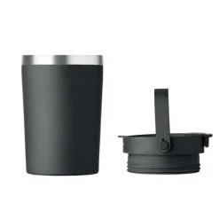 Kubek dwuścienny 350 ml / Czarny MO2922-03
