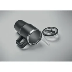 Kubek dwuścienny 500 ml / Czarny MO3170-03