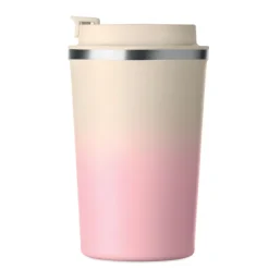 Kubek dwuścienny 350 ml / Dziecięcy Róż MO2885-11