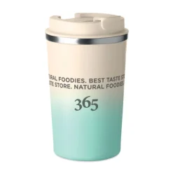 Kubek dwuścienny 350 ml / Miętowy Zielony MO2885-77