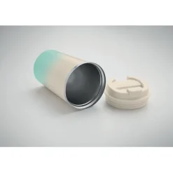 Kubek dwuścienny 350 ml / Miętowy Zielony MO2885-77
