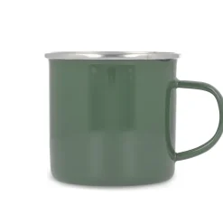 Kubek emaliowany 350ml / Oliwkowa zieleń LT51110-N0043