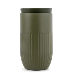 Kubek izolowany Sagaform Tova, 320 ml, szczelny, można myć w zmywarce / Dried Green LT52130-N0049