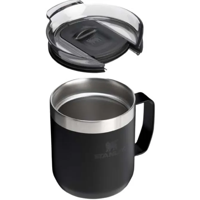 Kubek kempingowy Stanley Everyday 350 ml ze stali nierdzewnej / Czarny 10094990