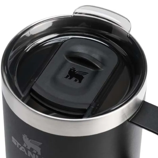 Kubek kempingowy Stanley Everyday 350 ml ze stali nierdzewnej / Czarny 10094990
