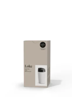 Kubek LOKE 240 ml, biały / Biały 5018207-