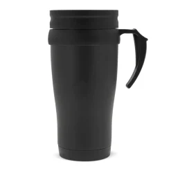 Kubek metalowy 350ml / Ciemnobrązowy / czarny LT98759-N5002
