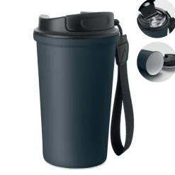 Kubek 400 ml stal recykling / Francuski Granat MO3156-85