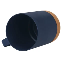 Kubek 400 ml z korkowym elementem / Granatowy VA256-04