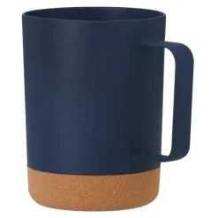 Kubek 400 ml z korkowym elementem / Granatowy VA256-04