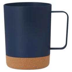 Kubek 400 ml z korkowym elementem / Granatowy VA256-04