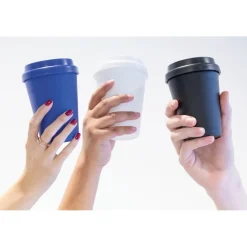 Kubek podróżny 300 ml / Czarny P432.691