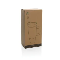 Kubek podróżny 900 ml Tana, plastik z recyklingu / Niebieski P437.100